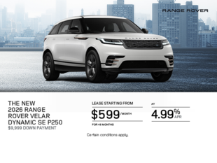 The 2026 Range Rover Velar