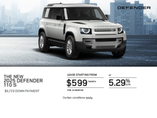 The 2025 Land Rover Defender 110 S