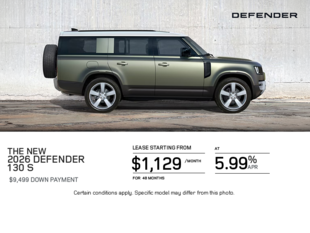 The 2026 Land Rover Defender 130 S