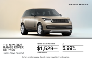 The 2026 Range Rover SE