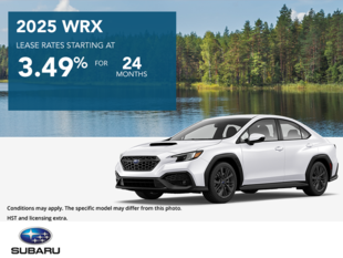 Get the 2025 Subaru WRX Today!
