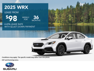 Get the 2025 Subaru WRX Today!