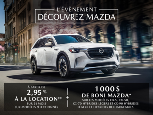 L'événement Découvrez Mazda