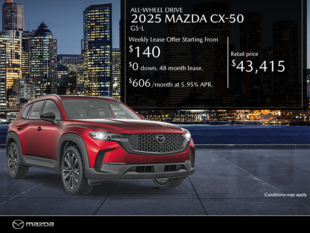 Get the 2025 Mazda CX-50