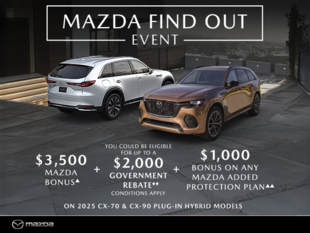 The Mazda Find Out event