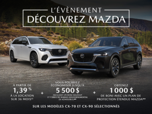 L'événement Découvrez Mazda