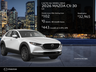 Get the 2026 Mazda CX-30