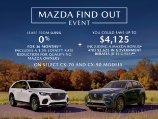 Mazda Find Out Event