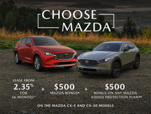 The Choose Mazda event