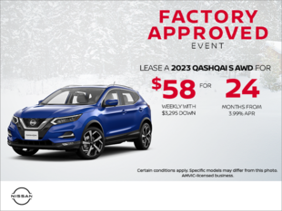 Get the 2023 Nissan Qashqai Today!