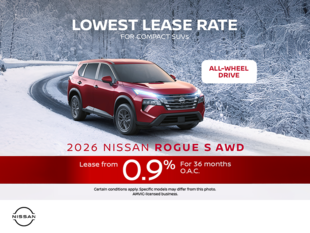 Get the 2026 Nissan Rogue Today!