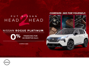 Get the 2026 Nissan Rogue Platinum Today!