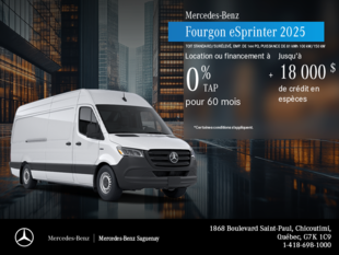 Fourgon eSprinter 2025
