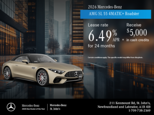 2026 AMG : 24-Month Lease at 6.49%