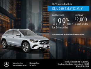 2026 GLA 250 4MATIC SUV
