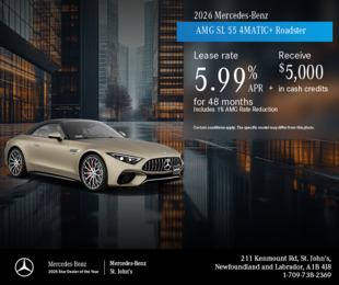 2026 AMG SL 55 4MATIC