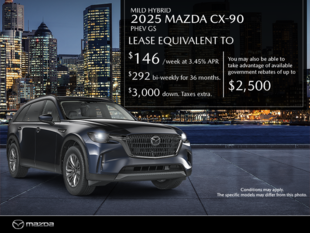 Get the 2025 Mazda CX-90 PHEV