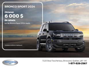 Ford Bronco Sport 2024