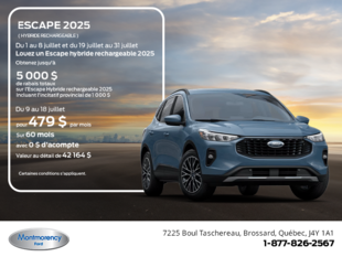 Ford Escape 2025