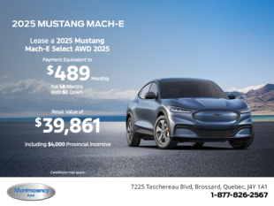 2025 Ford Mustang Mach-E