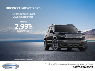 Ford Bronco Sport 2025