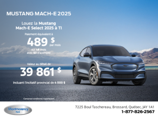 Ford Mustang Mach-E 2025