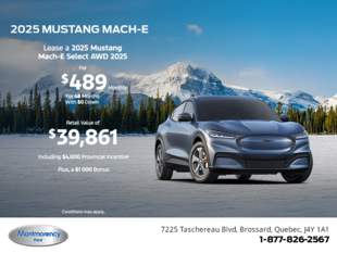 2025 Ford Mustang Mach-E