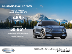 Ford Mustang Mach-E 2025