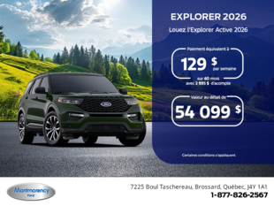 Ford Explorer 2026