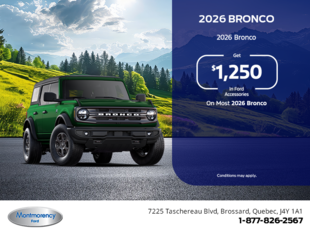 2026 Ford Bronco
