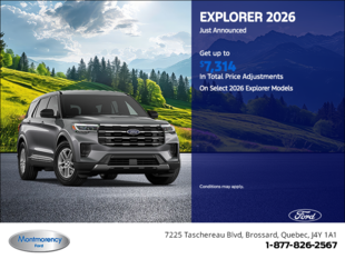 2026 Ford Explorer