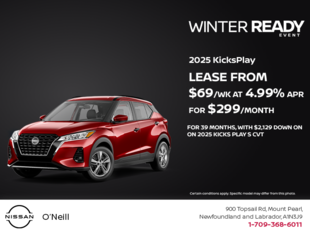 Get the 2025 Nissan Kicks Play Today!