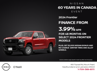 Get the 2024 Nissan Frontier Today!