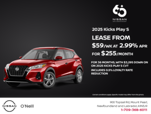 Get the 2025 Nissan Kicks Play Today!