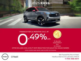 Get the 2025 Nissan Kicks Today!