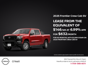 Get the 2025 Nissan Frontier Today!