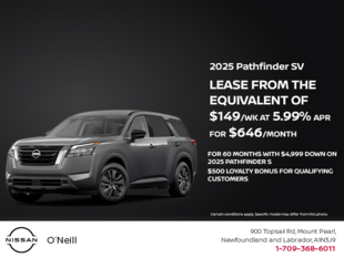 Get the 2025 Nissan Pathfinder Today!