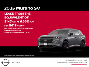 Get the 2025 Nissan Murano today!
