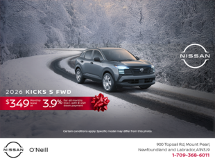 Get the 2026 Nissan Kicks Today!