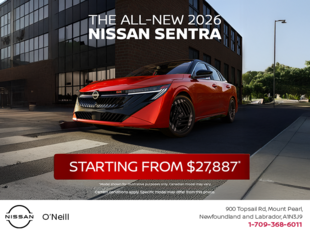 Get the 2026 Nissan Sentra Today!