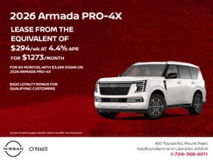 Get the 2026 Nissan Armada Today!