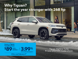 Get the 2026 Volkswagen Tiguan
