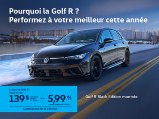 Procurez-vous la Volkswagen Golf R 2026