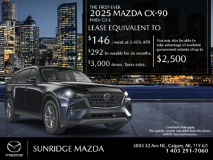 Get the 2025 Mazda CX-90 PHEV