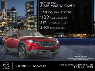 Get the 2025 Mazda CX-50