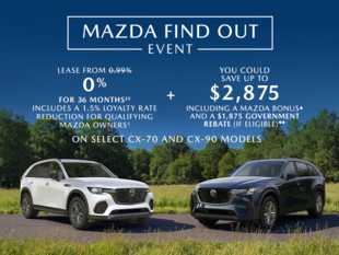 Mazda Find Out Event