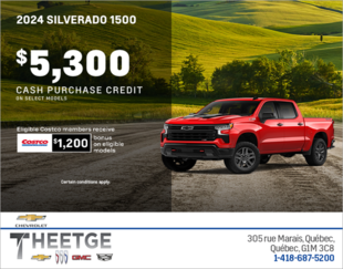 Get the 2024 Chevrolet Silverado 1500