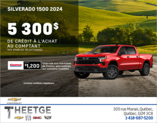 Procurez-vous le Chevrolet Silverado 1500 2024