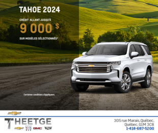 Le Chevrolet Tahoe 2024