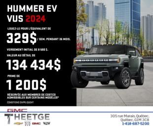 Le GMC Hummer EV 2024